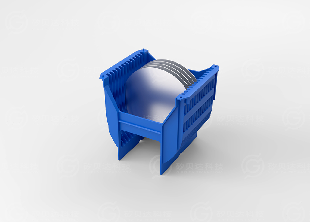 8英寸13槽-PP研磨清洗花篮